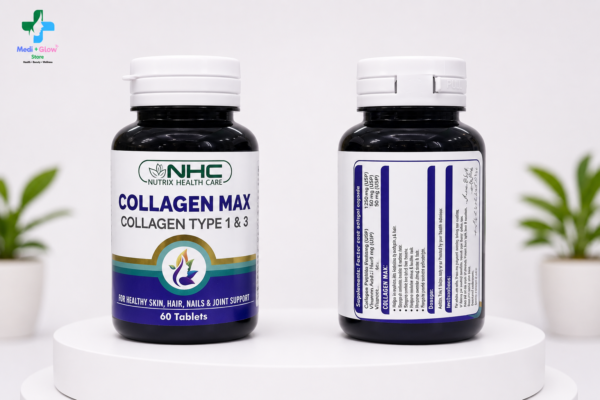NHC Collagen Max – Collagen Type 1 & 3 | Skin, Hair, Nails & Joint Support | 60 Tablets