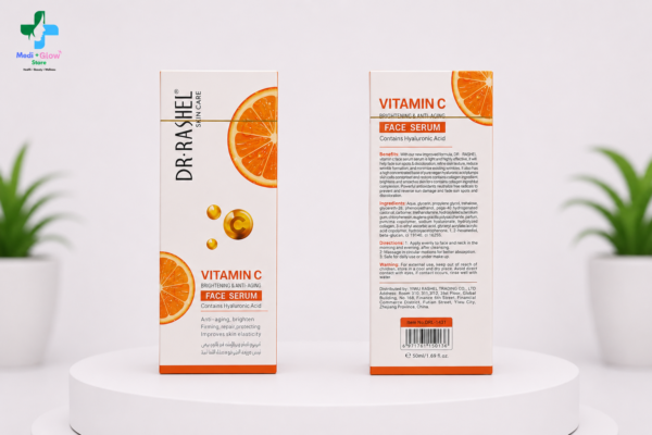 DR.RASHEL Vitamin C Brightening & Anti-Aging Face Serum with Hyaluronic Acid (50ml)